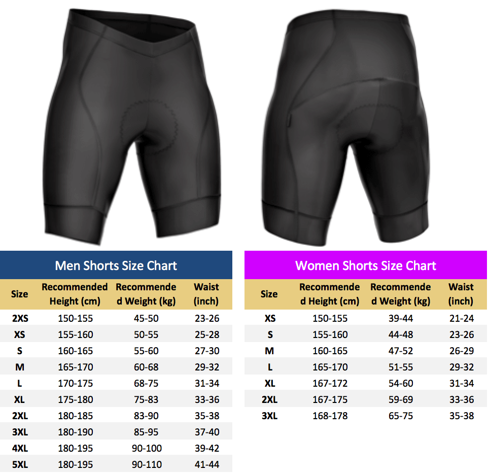 size 22 cycle shorts